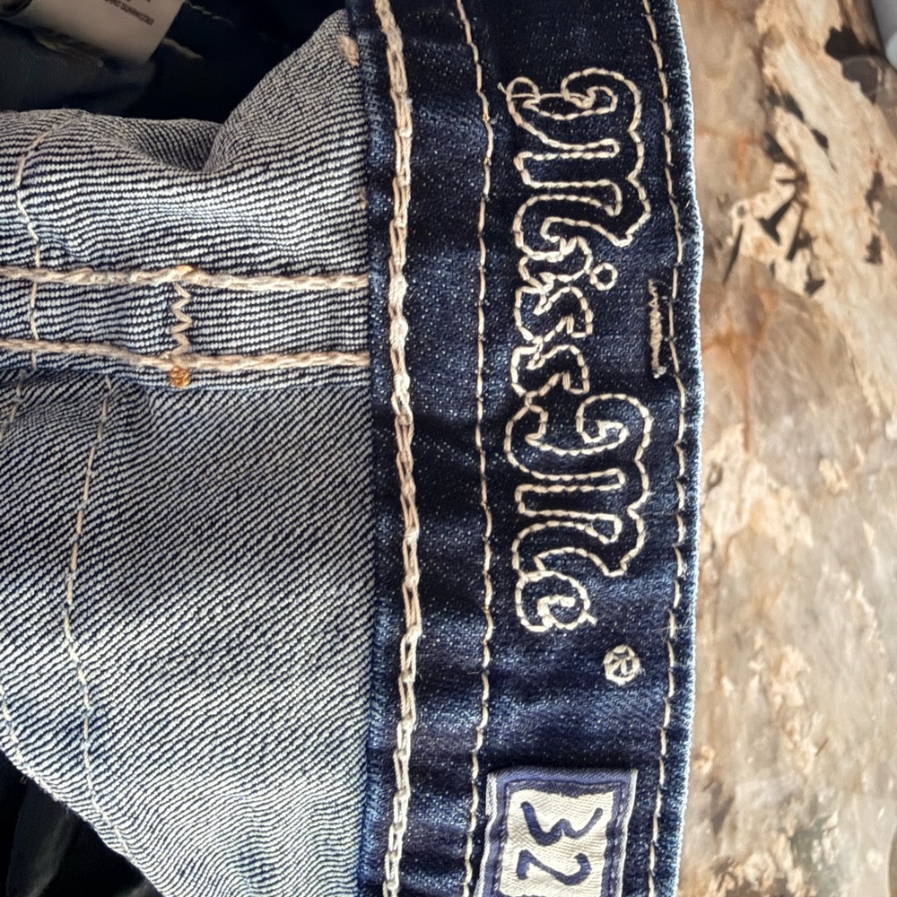 Miss Me Dark Blue Boot Cut Jeans - Picture 4 of 6
